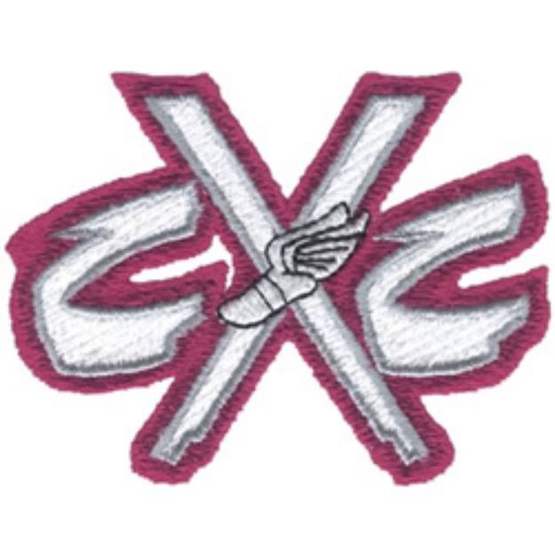 Picture of Cross Country Machine Embroidery Design