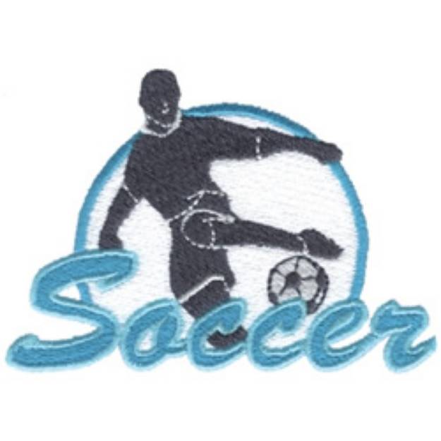 Picture of Mens Soccer Machine Embroidery Design