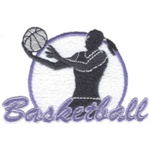 Picture of Womens Basketball Machine Embroidery Design