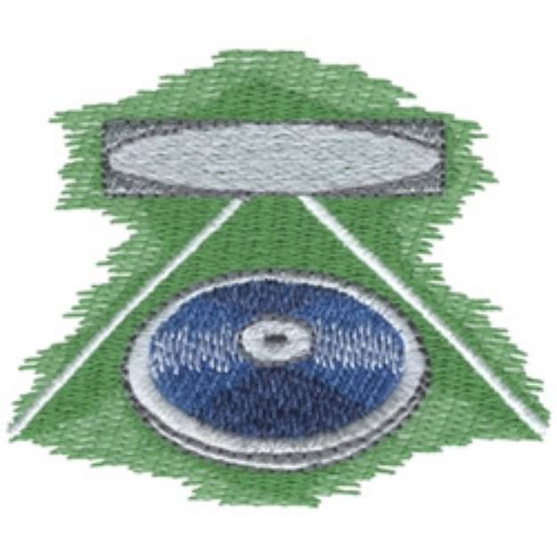 Picture of Discus Machine Embroidery Design