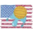 Picture of American Water Polo Machine Embroidery Design