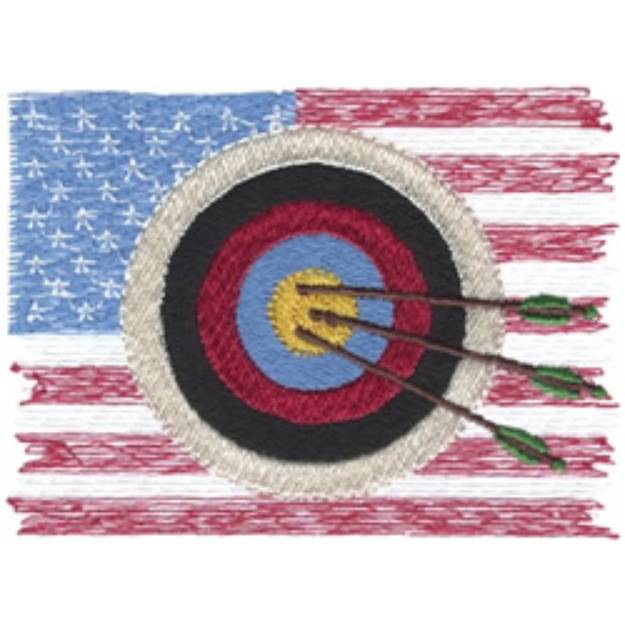 Picture of American Archery Machine Embroidery Design