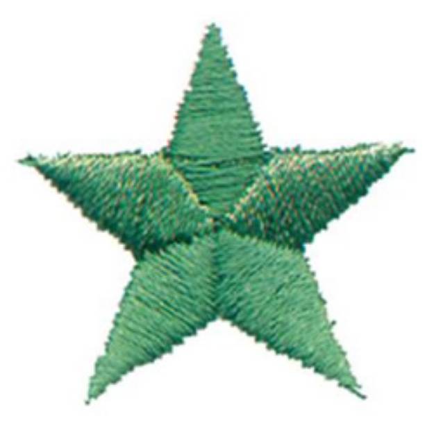 Picture of Generals Star Machine Embroidery Design