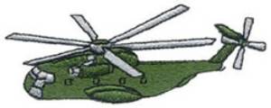 Picture of C H 53 Sea Stallion Machine Embroidery Design