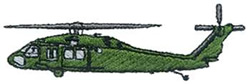 Uh-60 Blackhawk Machine Embroidery Design