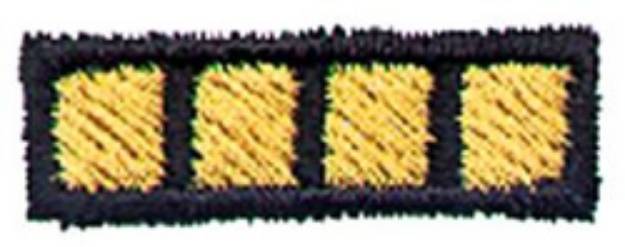Picture of Warrant Officer 4 Machine Embroidery Design