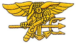 U. S. Navy Seal Machine Embroidery Design