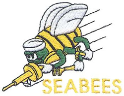 Seabees Machine Embroidery Design