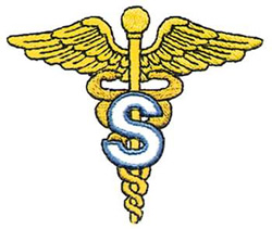 Army Medical Specialist Machine Embroidery Design