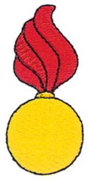 Picture of Ordnance Corps Machine Embroidery Design