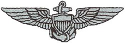 Naval Wings Machine Embroidery Design