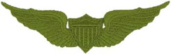 Army Pilot Machine Embroidery Design