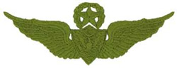 Army Master Airman Machine Embroidery Design