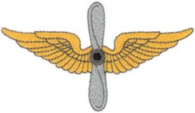 Picture of Army Aviation Machine Embroidery Design