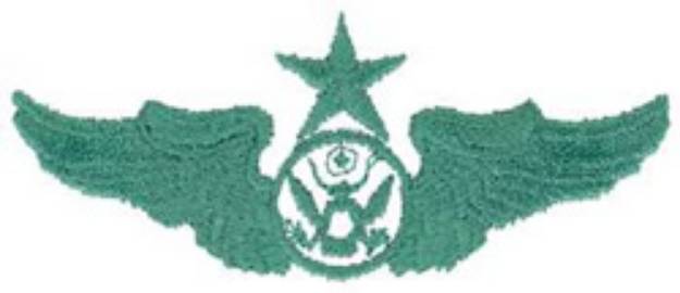 Picture of Senior Enlisted Member Machine Embroidery Design