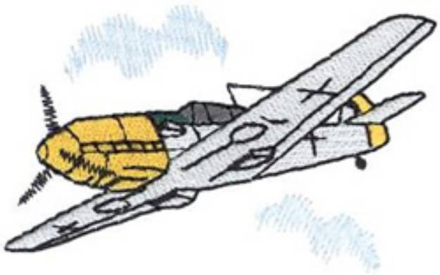 Picture of Messerschmitt B F-109 E Machine Embroidery Design