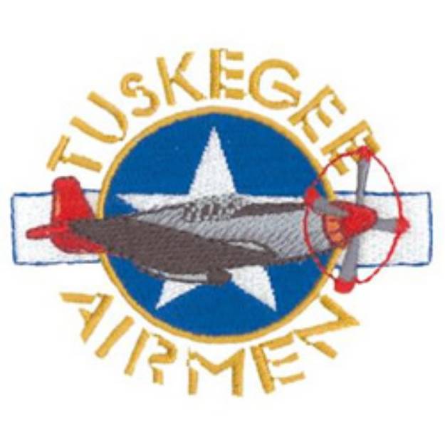Picture of Tuskegee Airmen Machine Embroidery Design