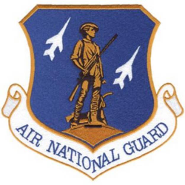 Picture of Air National Guard Machine Embroidery Design