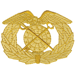 Army Quartermaster Machine Embroidery Design