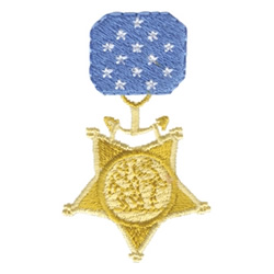 Navy Medal Of Honor Machine Embroidery Design