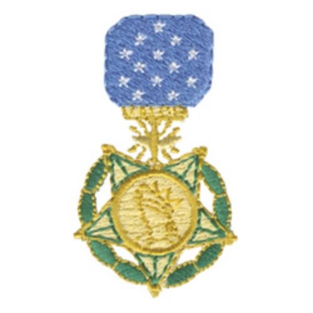 Picture of Air Force Medal Of Honor Machine Embroidery Design