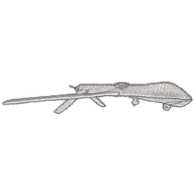 Picture of Predator Drone Machine Embroidery Design