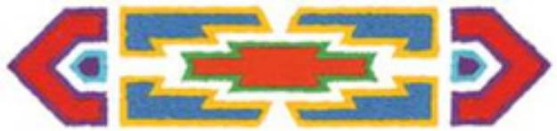 Picture of Southwest Border Machine Embroidery Design