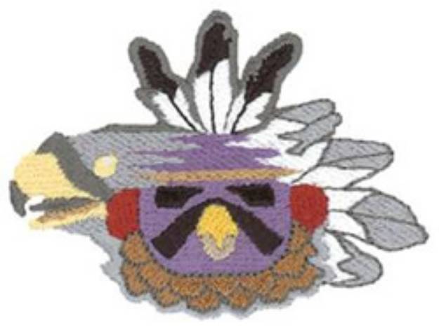 Picture of Eagle Dance Kachina Machine Embroidery Design