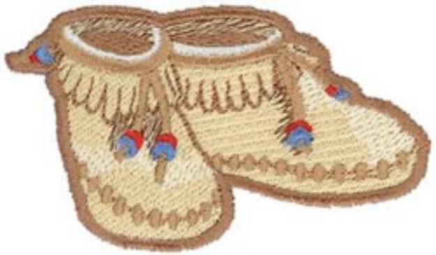Picture of Moccasins Machine Embroidery Design