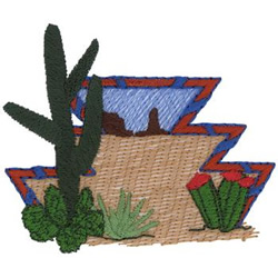 Desert Machine Embroidery Design