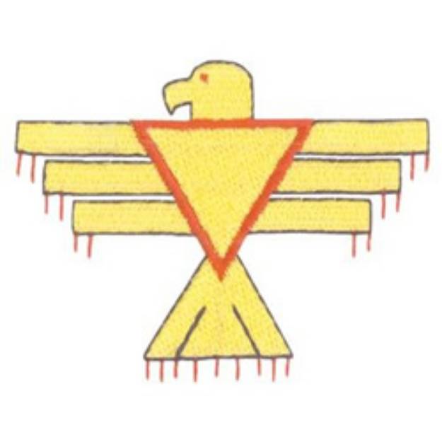 Picture of Thunderbird Machine Embroidery Design