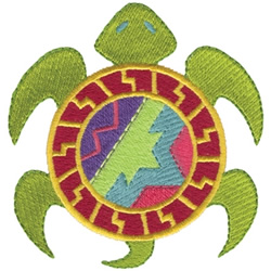 Tortoise Machine Embroidery Design