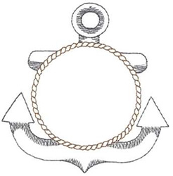 Anchor Machine Embroidery Design