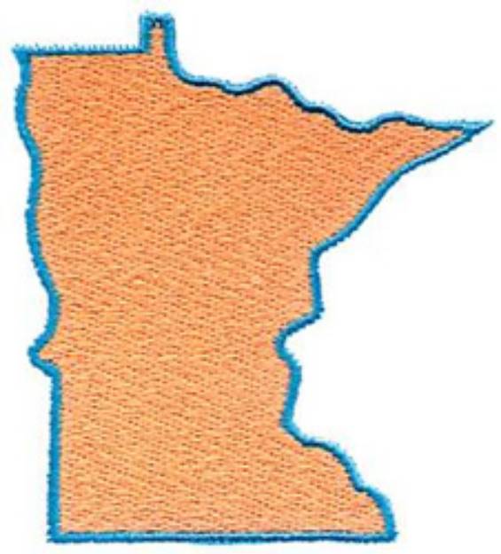 Picture of Minnesota Machine Embroidery Design