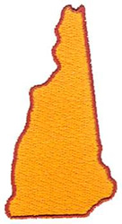 New Hampshire Machine Embroidery Design