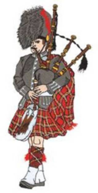 Picture of Highlander Machine Embroidery Design