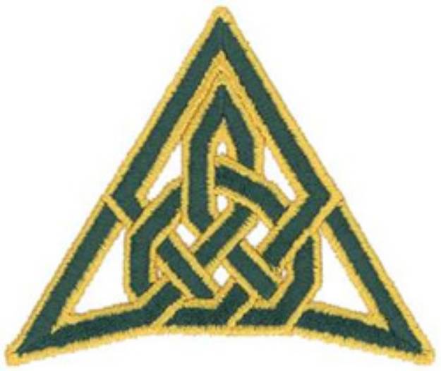 Picture of Celtic Triangle Knot Machine Embroidery Design