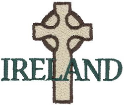 Irish Cross Machine Embroidery Design