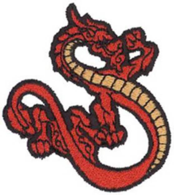 Picture of Sm Oriental Dragon          99 Machine Embroidery Design