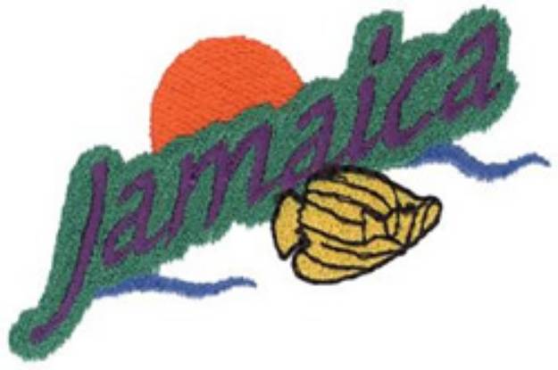 Picture of Jamaica Machine Embroidery Design