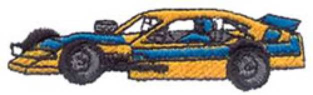 Picture of Modified Racecar Machine Embroidery Design