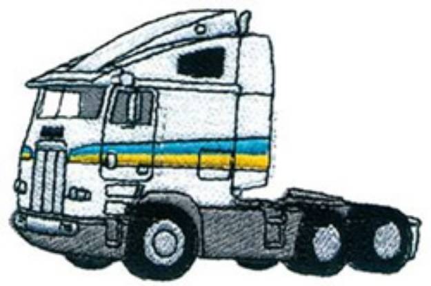 Picture of Cab Over Machine Embroidery Design