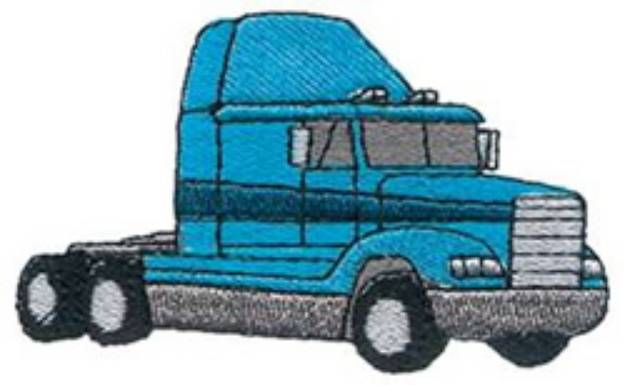 Picture of Sleeper Cab Machine Embroidery Design