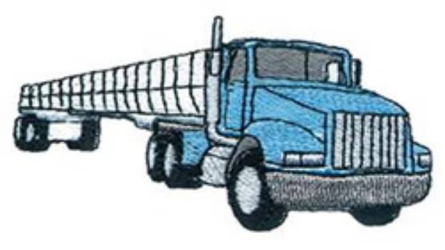 Picture of End Dump Machine Embroidery Design