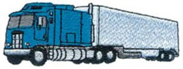 Picture of Moving Van Machine Embroidery Design