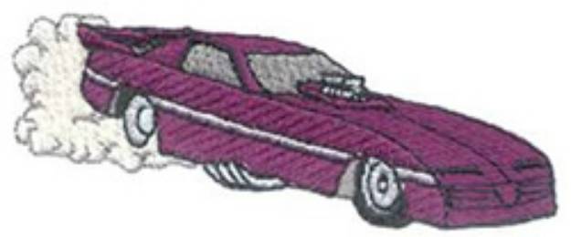 Picture of Funny Car Machine Embroidery Design