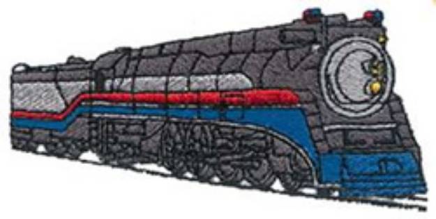 Picture of Freedom Train Machine Embroidery Design