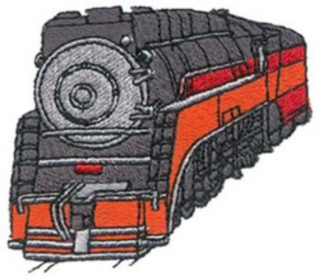 Picture of Daylight Locomotive Machine Embroidery Design