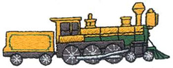 Locomotive Machine Embroidery Design