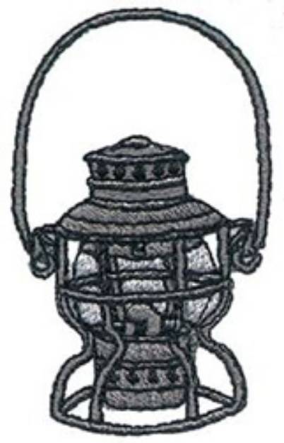Picture of Lantern Machine Embroidery Design